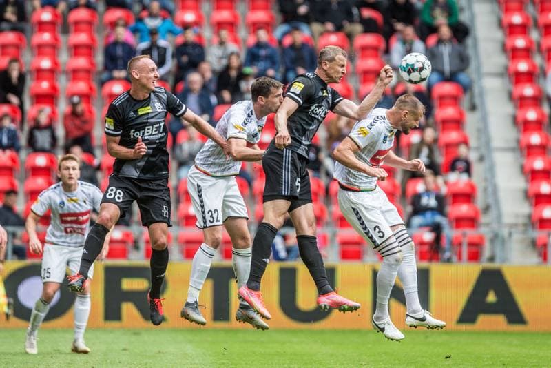 Football. Fortuna I Liga. GKS Tychy - LKS Lodz. 13.06.2021