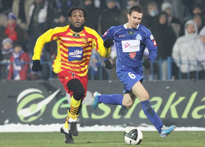 Football. PKO BP Ekstraklasa. Ruch Chorzow - Jagiellonia Bialystok. 28.11.2010