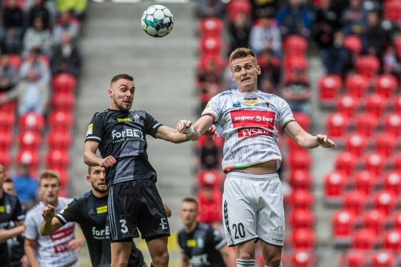 Football. Fortuna I Liga. GKS Tychy - LKS Lodz. 13.06.2021