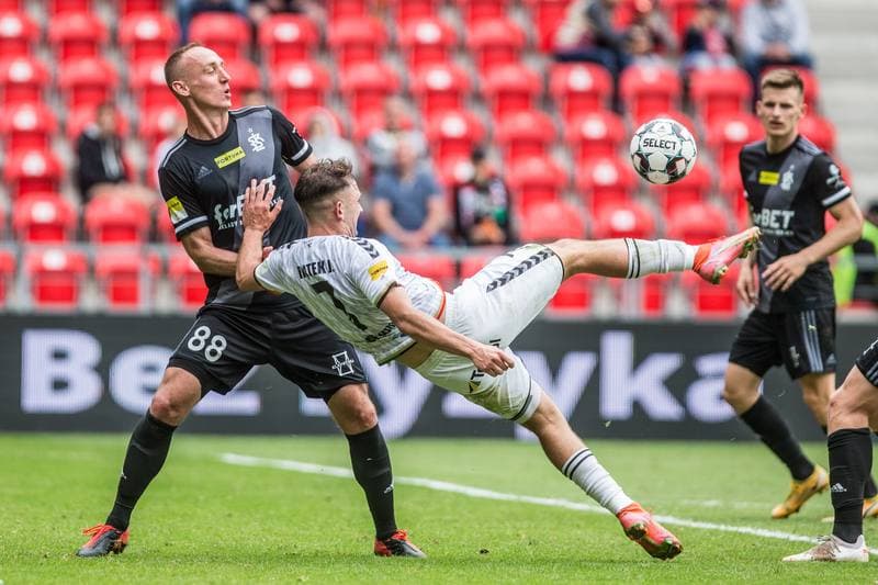 Football. Fortuna I Liga. GKS Tychy - LKS Lodz. 13.06.2021
