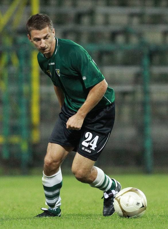 Football. Sparing. GKS Katowice - Polonia Laziska Gorne. 24.07.2010