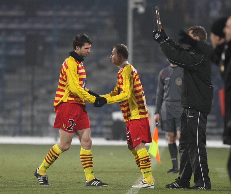 Football. PKO BP Ekstraklasa. Ruch Chorzow - Jagiellonia Bialystok. 28.11.2010