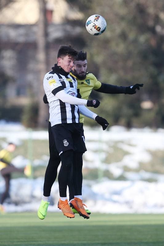 Football. Sparing. GKS Katowice - Sandecja Nowy Sacz. 19.01.2019