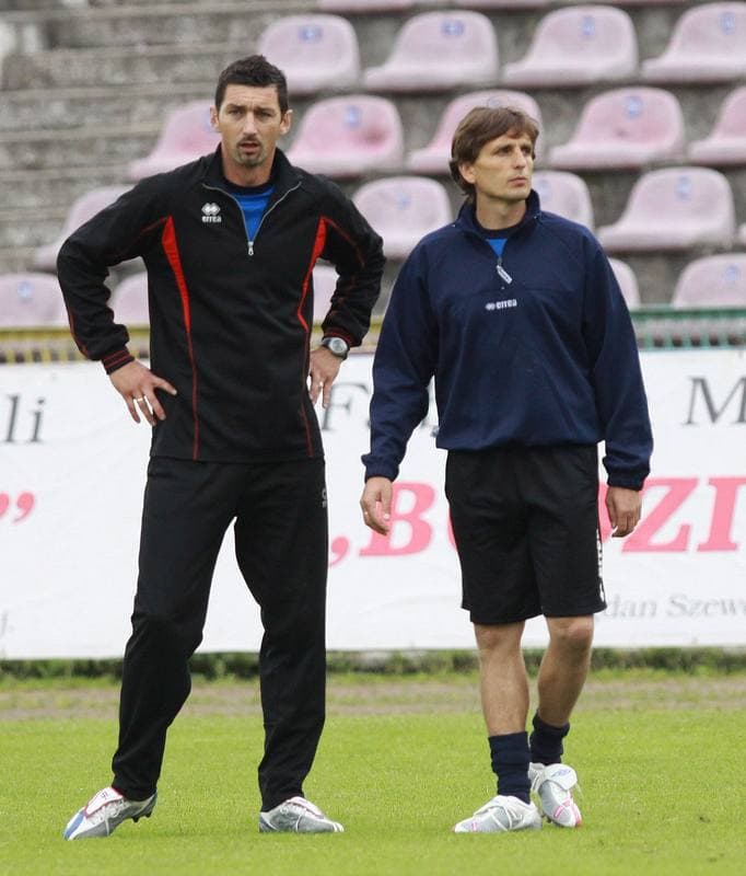 Football. Piast Gliwice. Training. 21.06.2010
