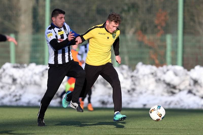 Football. Sparing. GKS Katowice - Sandecja Nowy Sacz. 19.01.2019