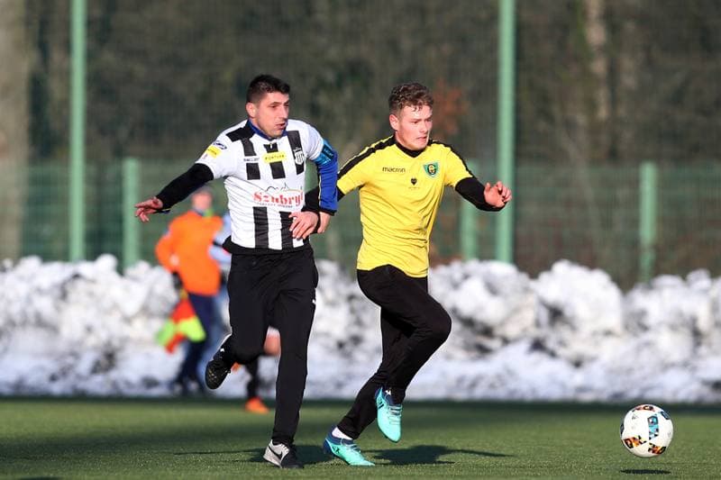 Football. Sparing. GKS Katowice - Sandecja Nowy Sacz. 19.01.2019