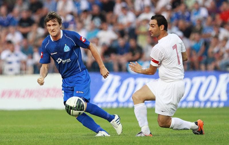 Football. Europa League. Ruch Chorzow - Valletta FC. 22.07.2010