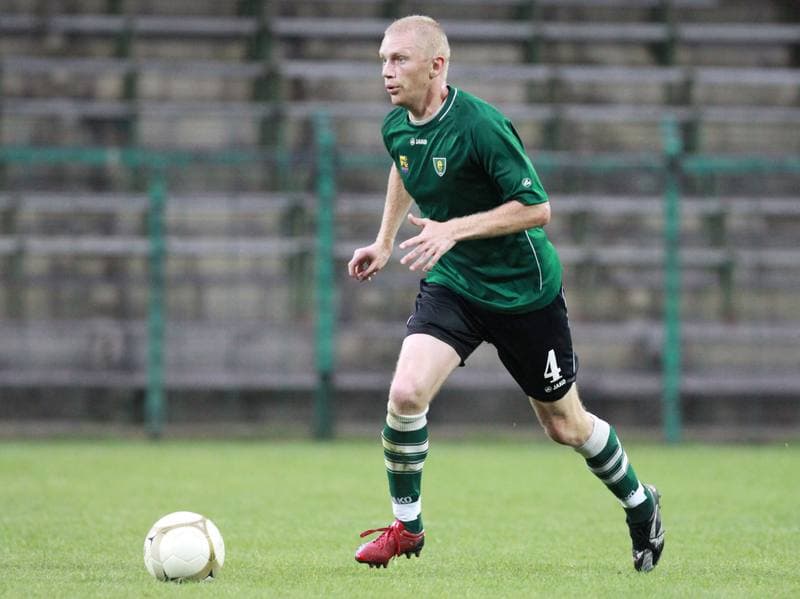 Football. Sparing. GKS Katowice - Polonia Laziska Gorne. 24.07.2010
