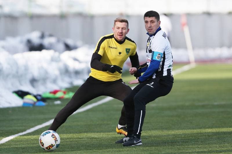 Football. Sparing. GKS Katowice - Sandecja Nowy Sacz. 19.01.2019