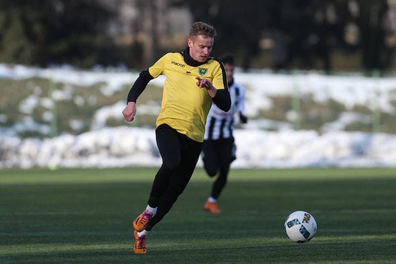 Football. Sparing. GKS Katowice - Sandecja Nowy Sacz. 19.01.2019
