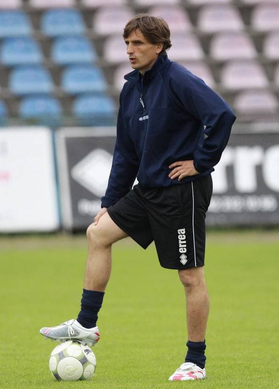 Football. Piast Gliwice. Training. 21.06.2010
