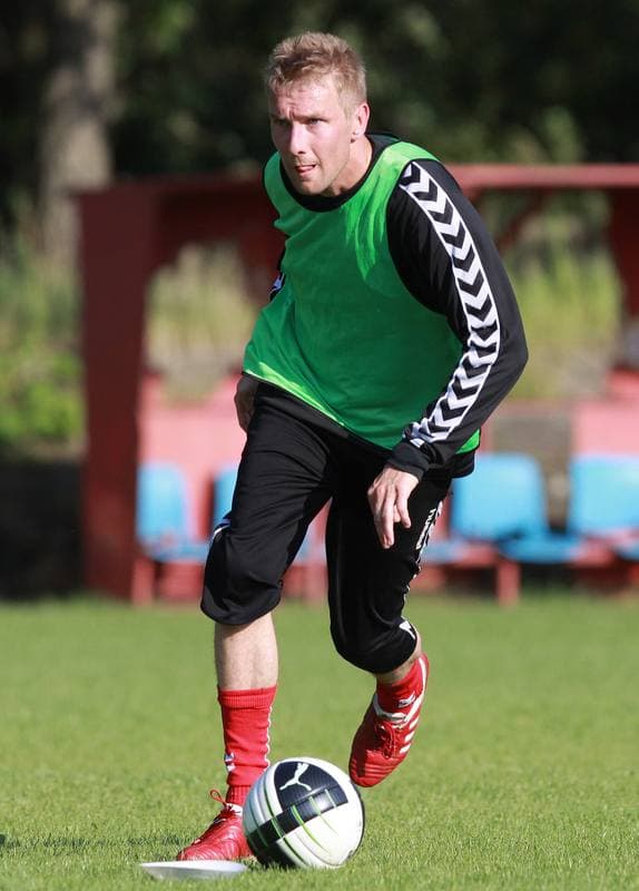 Football. Polonia Bytom. Training. 07.07.2010