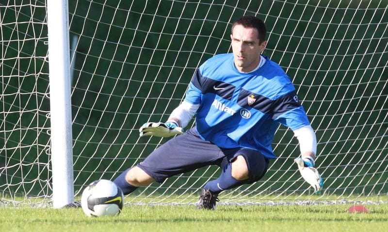 Football. Gornik Zabrze. Training. 07.01.2010