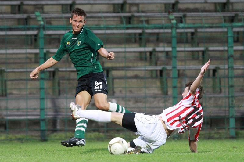 Football. Sparing. GKS Katowice - Polonia Laziska Gorne. 24.07.2010