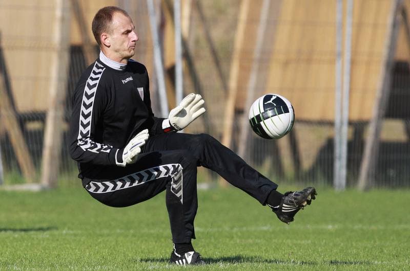 Football. Polonia Bytom. Training. 07.07.2010