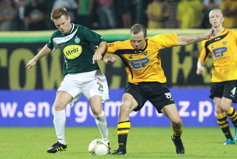 Football. I liga. GKS Katowice - Warta Poznan. 13.08.2010