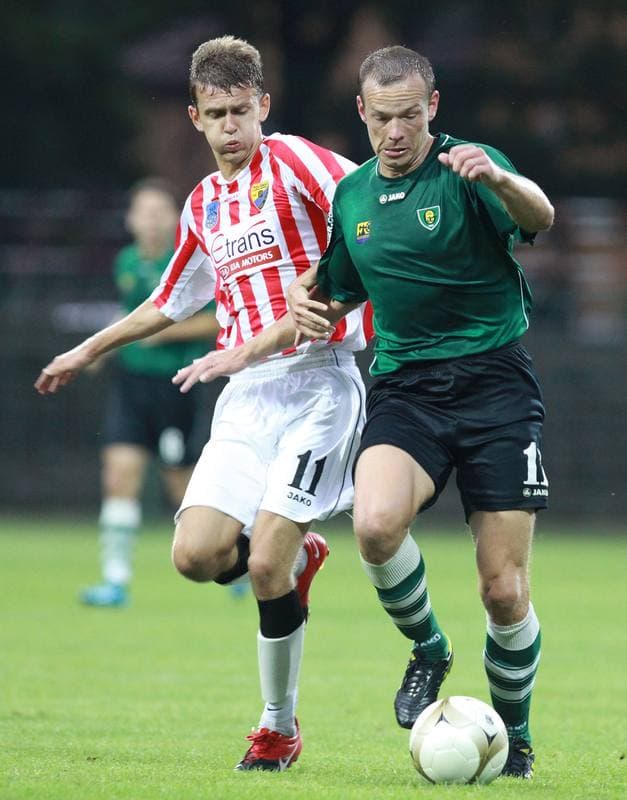 Football. Sparing. GKS Katowice - Polonia Laziska Gorne. 24.07.2010