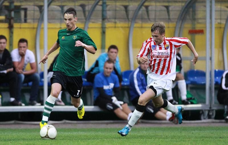 Football. Sparing. GKS Katowice - Polonia Laziska Gorne. 24.07.2010