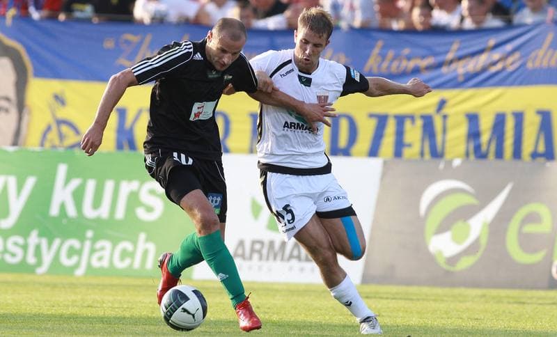 Football. Ekstraklasa. Polonia Bytom - Lechia Gdansk. 14.08.2010