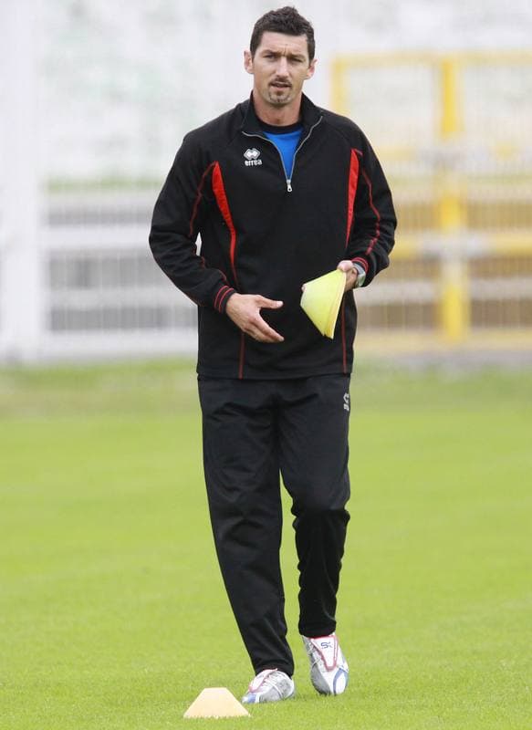 Football. Piast Gliwice. Training. 21.06.2010