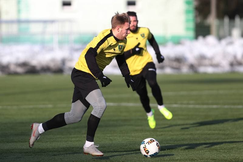 Football. Sparing. GKS Katowice - Sandecja Nowy Sacz. 19.01.2019