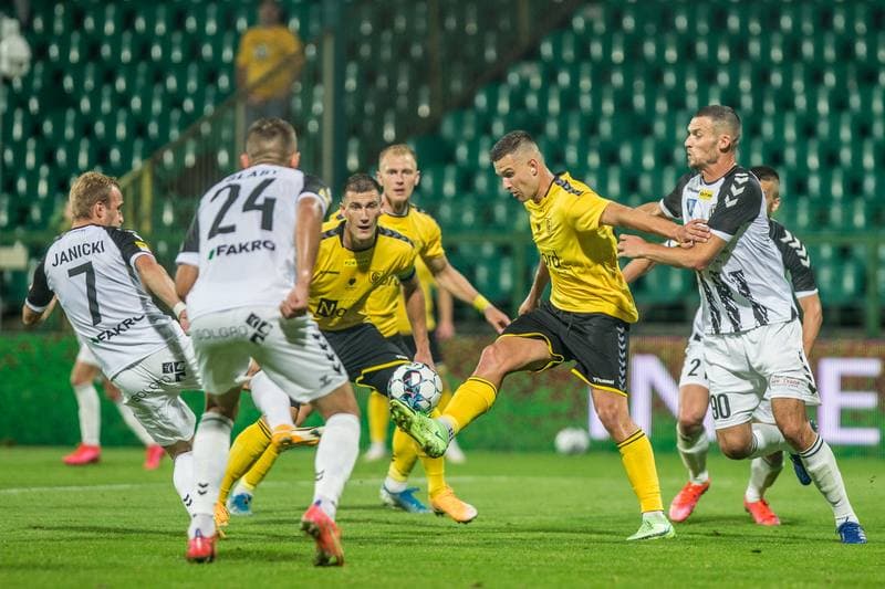 Football. Fortuna I Liga. GKS Katowice - Sandecja Nowy Sacz. 19.08.2021