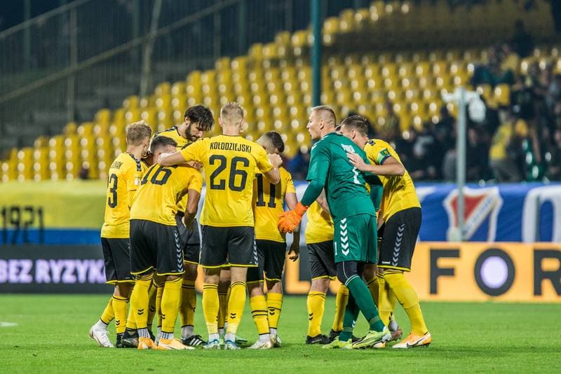 Football. Fortuna I Liga. GKS Katowice - Sandecja Nowy Sacz. 19.08.2021