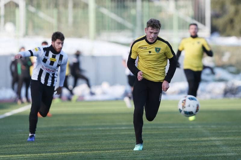 Football. Sparing. GKS Katowice - Sandecja Nowy Sacz. 19.01.2019