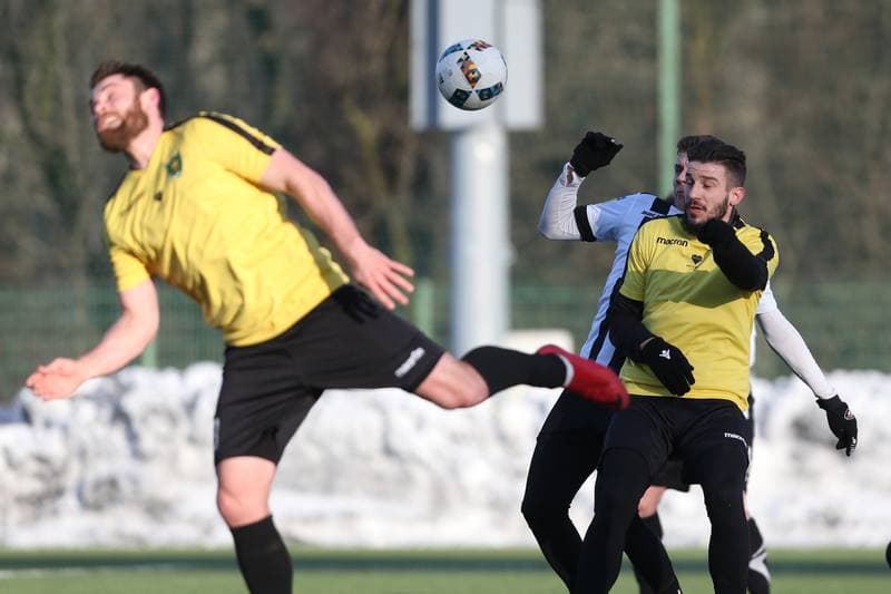 Football. Sparing. GKS Katowice - Sandecja Nowy Sacz. 19.01.2019