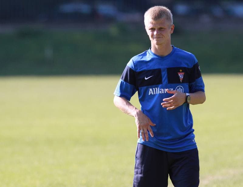 Football. Gornik Zabrze. Training. 07.01.2010