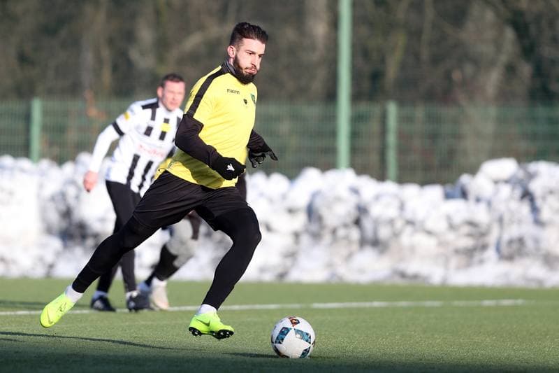 Football. Sparing. GKS Katowice - Sandecja Nowy Sacz. 19.01.2019