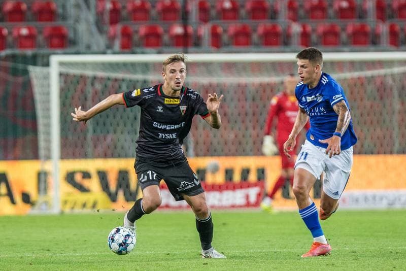 Football. Fortuna I Liga. GKS Tychy - Miedz Legnica. 13.08.2021