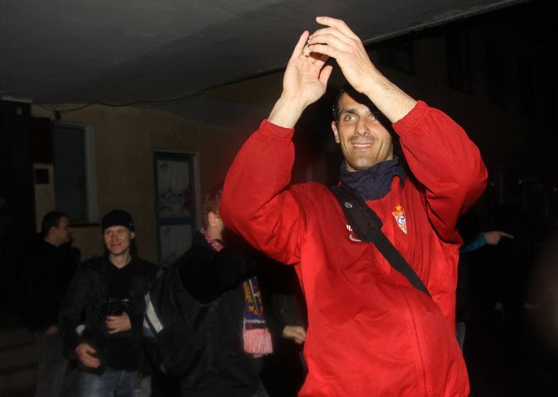Football. Gornik Zabrze. Press Conference. 02.06.2010