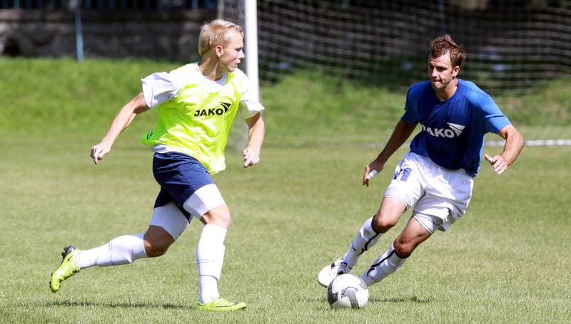 Football. Sparing. Gornik Zabrze MESA - Gornik II Zabrze. 14.08.2010
