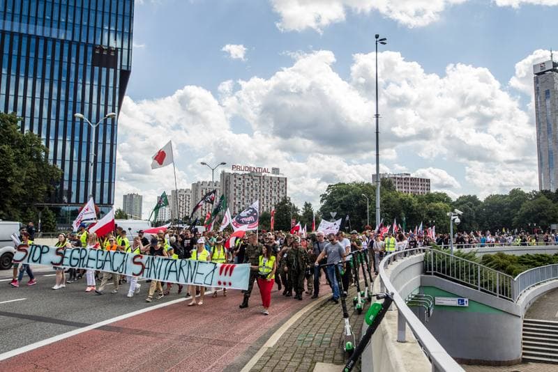 Slaski Marsz Wolnosci. Katowice. 07.08.2021