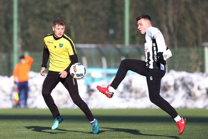 Football. Sparing. GKS Katowice - Sandecja Nowy Sacz. 19.01.2019