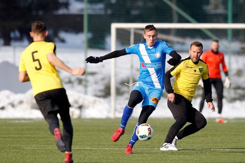 Football. Sparing. GKS Katowice - MFK Frydek-Mistek. 30.01.2019