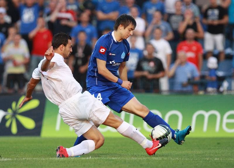 Football. Europa League. Ruch Chorzow - Valletta FC. 22.07.2010