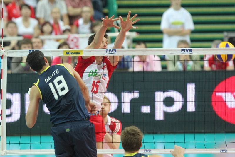Volleyball. World League. Poland - Brazil. 29.06.2011