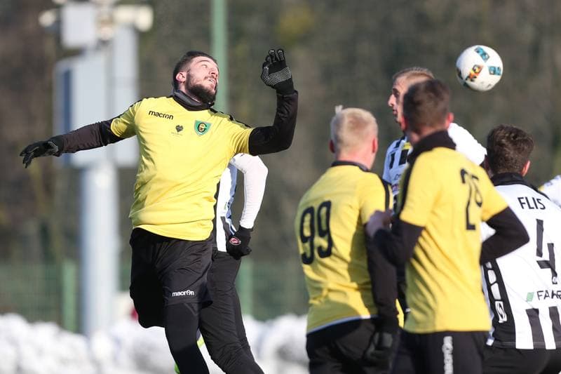 Football. Sparing. GKS Katowice - Sandecja Nowy Sacz. 19.01.2019
