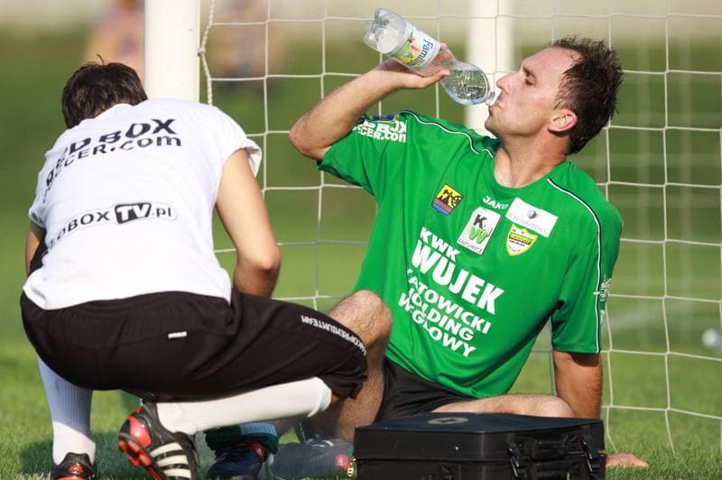Football. Sparing. Ruch Chorzow - Rozwoj Katowice. 23.07.2010