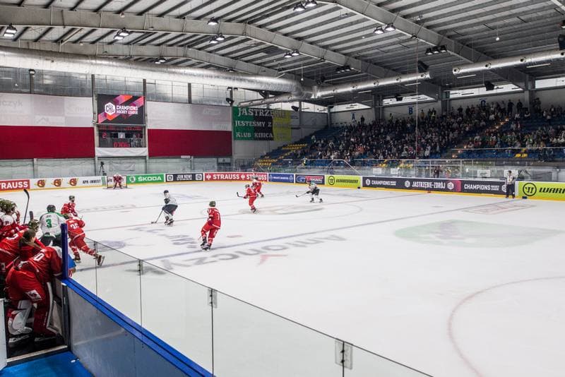 Ice Hockey. Champions Hockey League. JKH GKS Jastrzebie - HC Bolzano. 03.09.2021