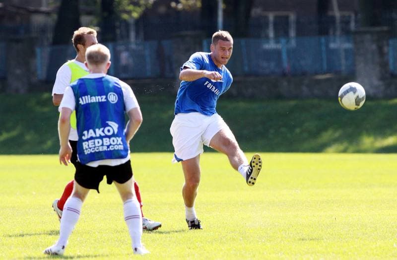 Football. Sparing. Gornik Zabrze MESA - Gornik II Zabrze. 14.08.2010