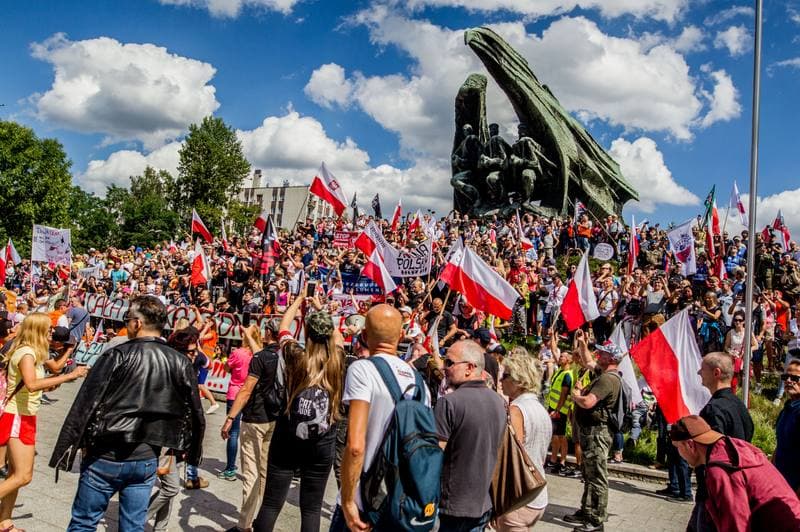 Slaski Marsz Wolnosci. Katowice. 07.08.2021