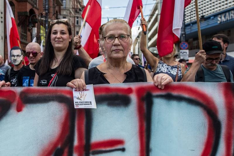 Slaski Marsz Wolnosci. Katowice. 07.08.2021