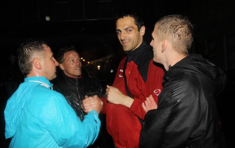 Football. Gornik Zabrze. Press Conference. 02.06.2010