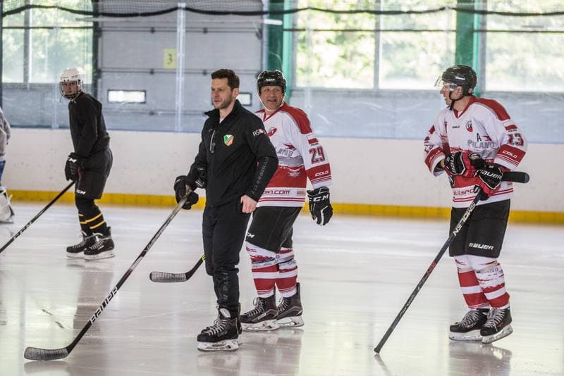 Ice Hockey. Polish Artists Hockey Team. Training. 19.06.2021