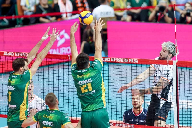 Volleyball. AL-KO Superpuchar Polski. Jastrzebski Wegiel - Aluron CMC Warta Zawiercie. 25.09.2024