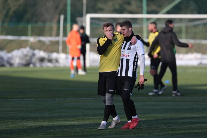 Football. Sparing. GKS Katowice - Sandecja Nowy Sacz. 19.01.2019