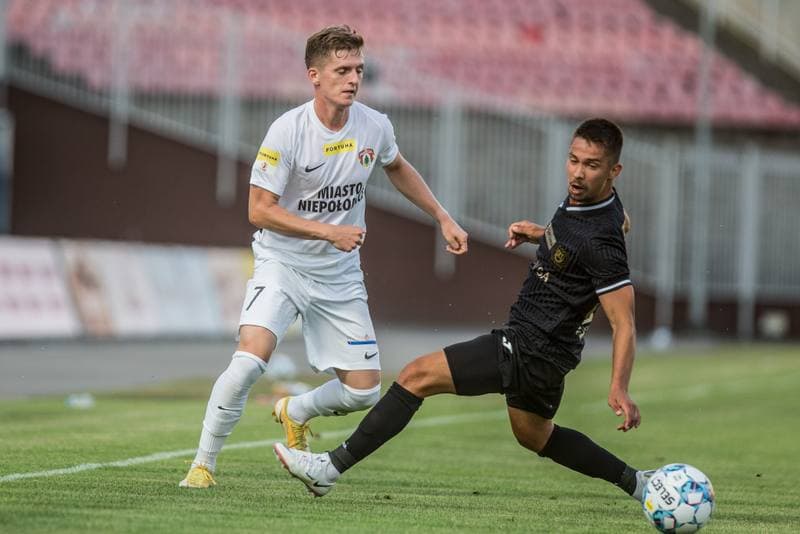 Football. Fortuna I Liga. GKS 1962 Jastrzebie - Puszcza Niepolomice. 31.07.2021
